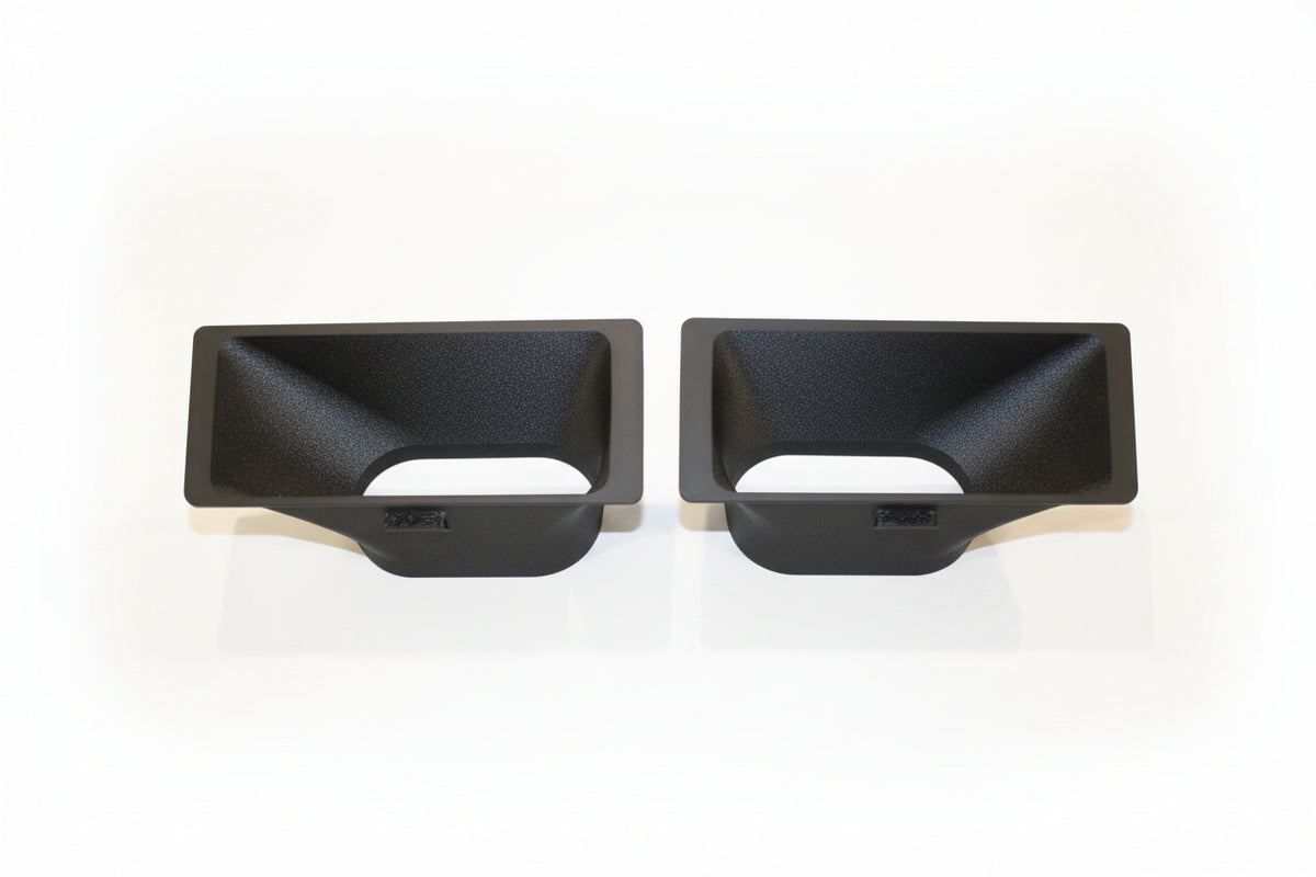 BMW E30 M3 Evo front brake ducts, left and right pair