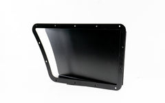 BMW E36 upper fender vent duct, inside view