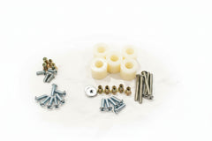 BMW E9X floor pan mounting hardware and spacers