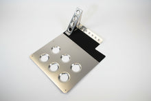 Load image into Gallery viewer, BMW E9X Aluminum Floor Pan Heel Plate &amp; Dead Pedal Kit