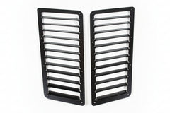 GT3-style rear window vents, pair, top view