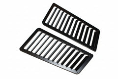 Universal rear window louvers, pair