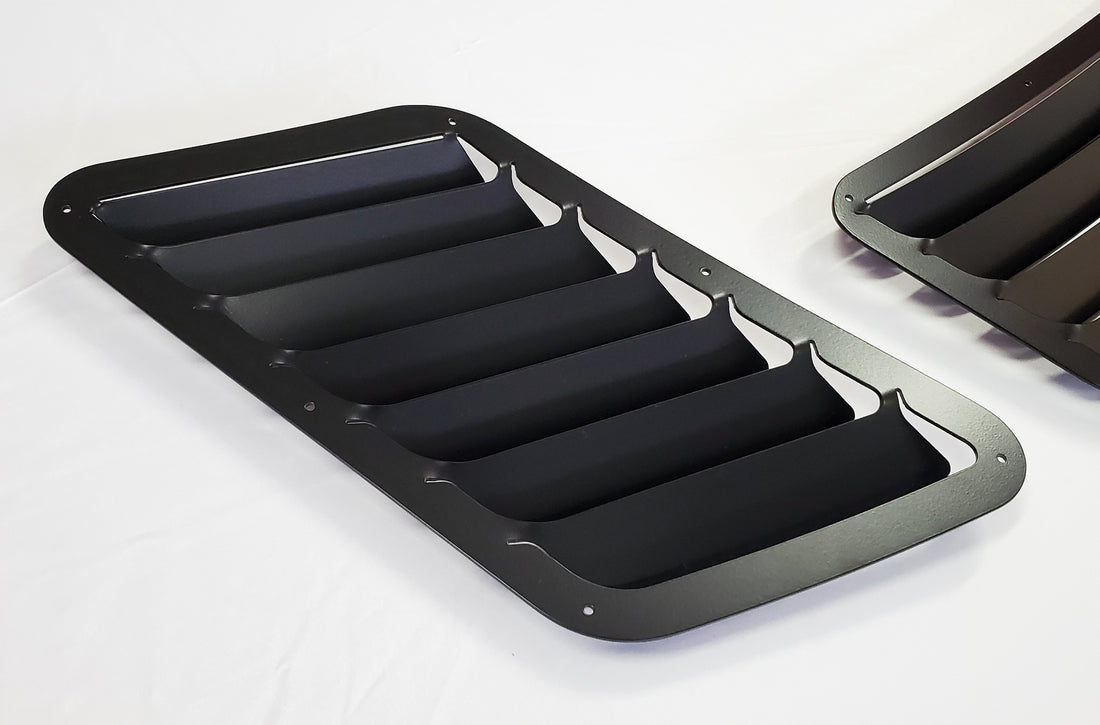 BMW E36 center hood vent with side vent