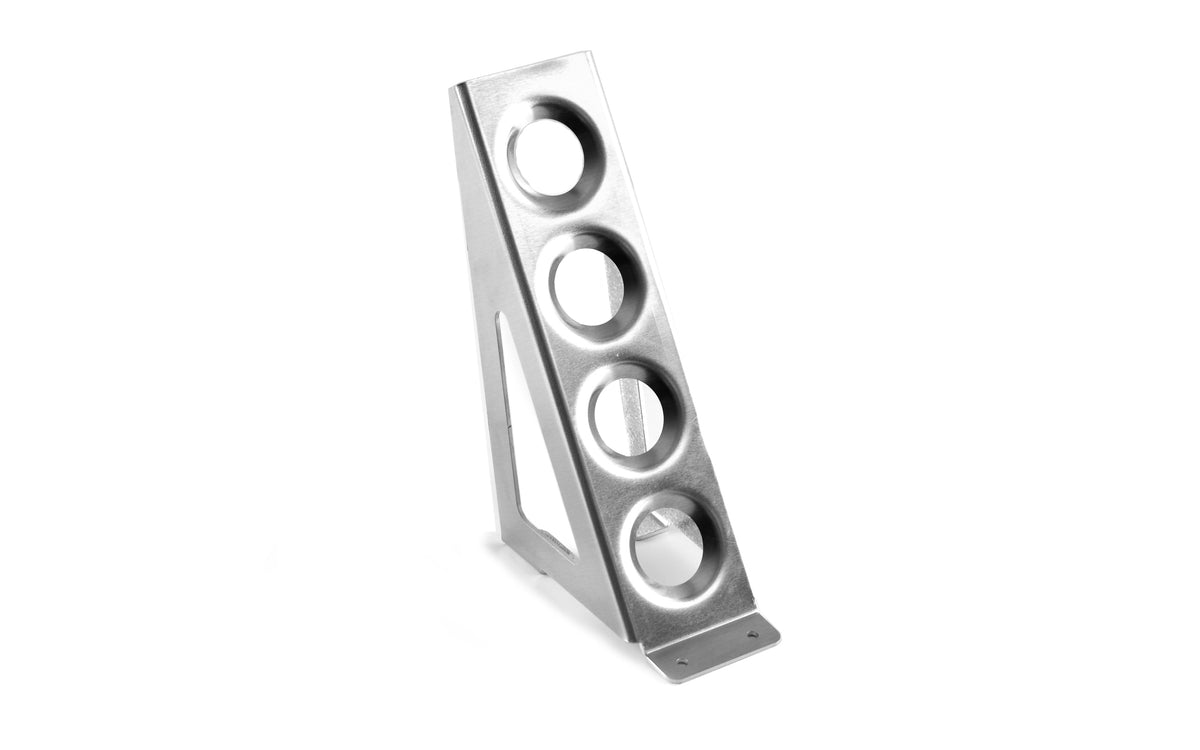 Universal race car dead pedal, front view
