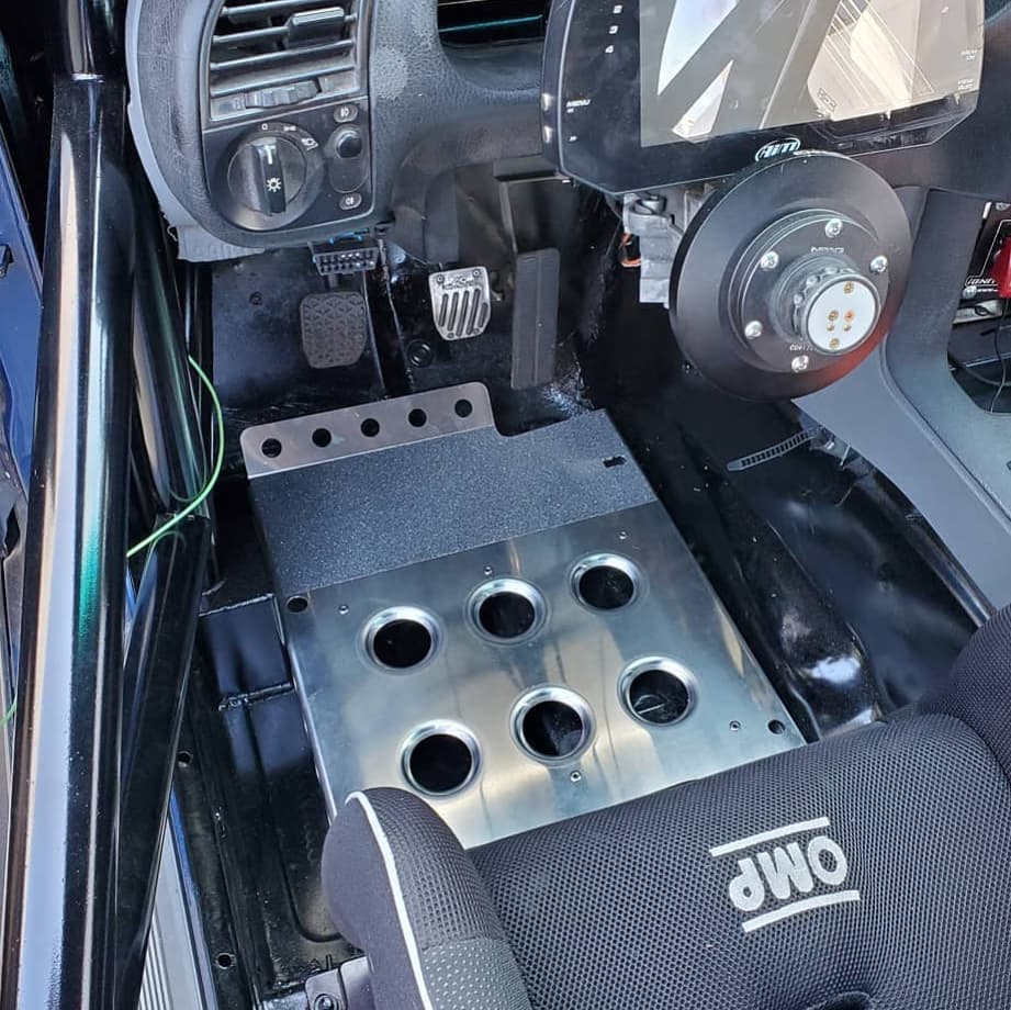 BMW E36 Aluminum Floor Pan Heel Plate & Dead Pedal Kit – Elian Motorsport